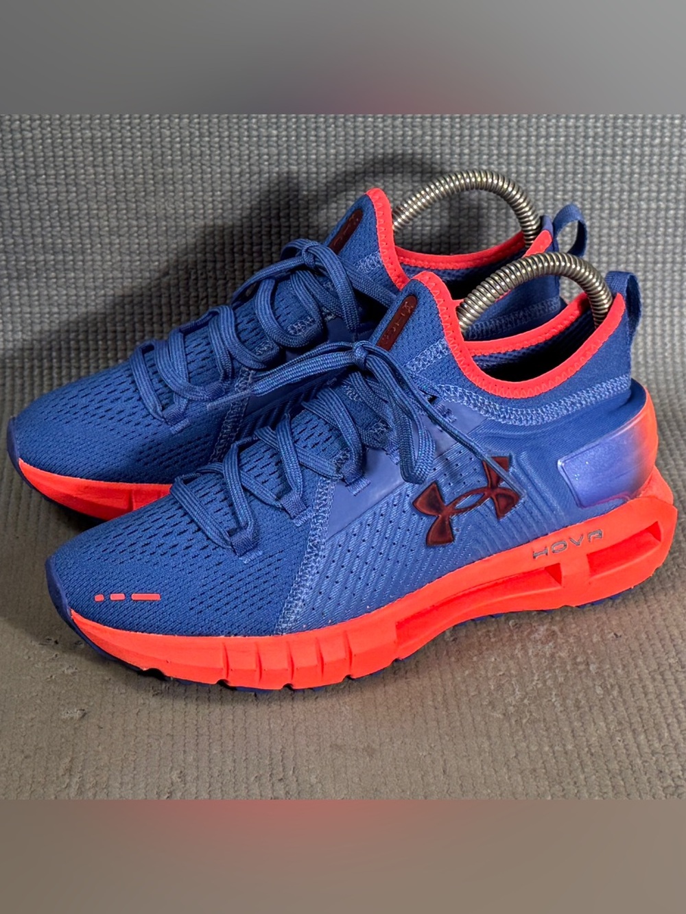 Under Armour Women’s UA HOVR Phantom SE Royal Blue Athletic Trainer Shoes Size 7